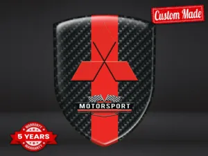 Mitsubishi Pegatinas Logo Personalizadas Alta Calidad Diseño Minimal